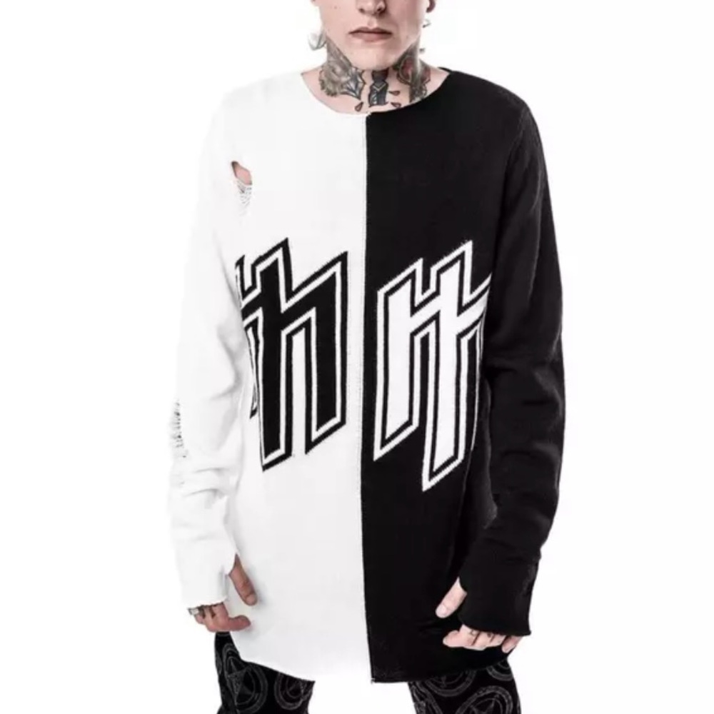 Killstar x Marilyn Manson Knit Sweater - Picture 2 of 4